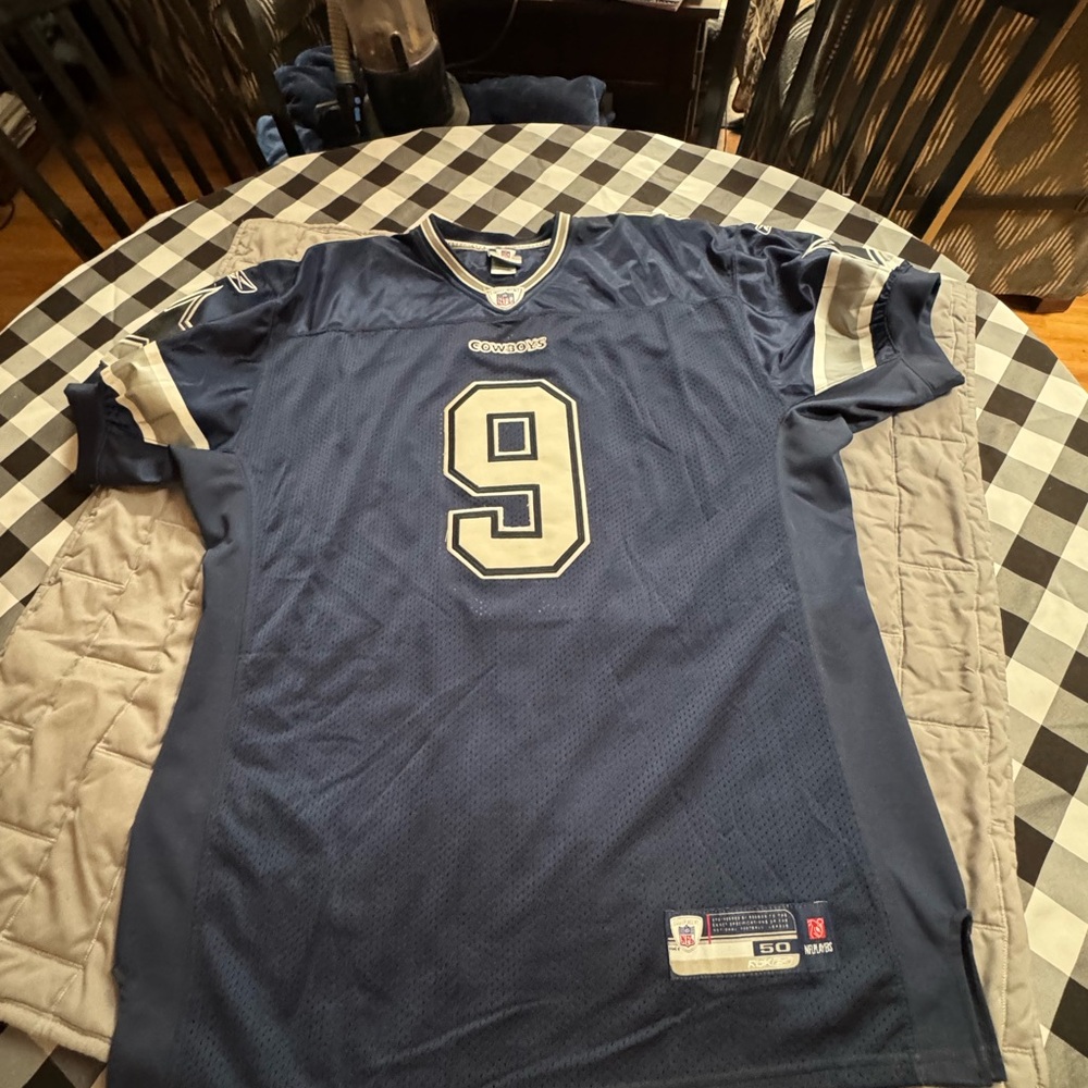 Men's Navy Football Jersey with Number 9 - Team Style